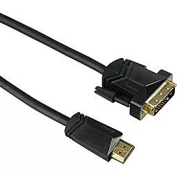 Видеокабель Hama HDMI - DVI-D (24+1) 1.5m Black (00122132)