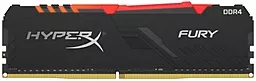 Оперативная память HyperX 8GB DDR4 3000MHz Fury RGB Black (HX430C15FB3A/8)