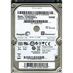 Жорсткий диск для ноутбука Seagate Momentus Thin 500 GB 2.5 (ST500LT012_)