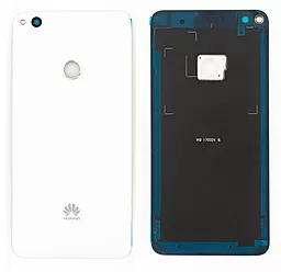 Задняя крышка корпуса Huawei P8 Lite 2017 / P9 Lite 2017 / Nova Lite 2016 / GR3 2017 / Honor 8 Lite со стеклом камеры, логотип "Huawei" Original White