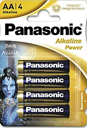 Батарейки Panasonic Alkaline Power Cirque du Soleil AAA/LR03 BL 4 шт