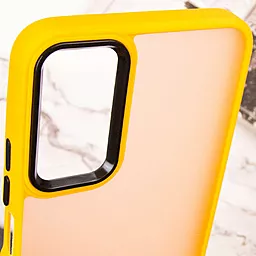 Чехол Epik TPU+PC Lyon Frosted для Oppo A17 Orange - миниатюра 5