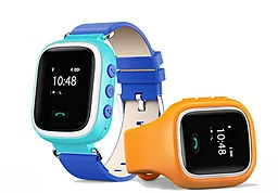 Смарт-часы Smart Baby Уценка!!!  Q60 GPS-Tracking Watch Blue - миниатюра 3