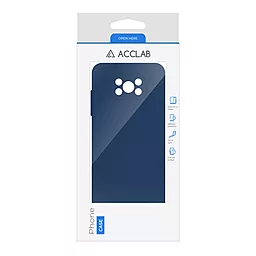Чехол ACCLAB SoftShell для Xiaomi Poco X3 Blue - миниатюра 2