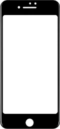 Защитное стекло Intaleo Full Glue для Apple iPhone 7/8 Black (1283126497520)