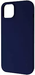 Чехол Wave Full Silicone Cover для Apple iPhone 14 Plus, iPhone 15 Plus Deep Navy