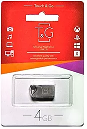 Флешка T&G 4GB 109 Metal Series Silver (TG109-4G)