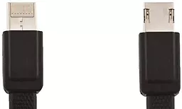 Кабель USB WK WDC-009 10w 2.1a 2-in-1 USB to micro/Lightning cable black - миниатюра 2