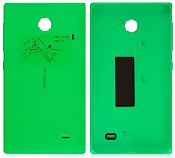 Задняя крышка корпуса Nokia X Dual Sim (RM-980) Original Green