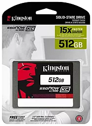 SSD Накопитель Kingston KC400 512 GB (SKC400S37/512G) - миниатюра 3