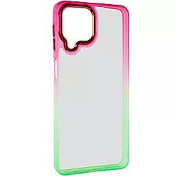 Чехол Epik TPU+PC Fresh sip series для Samsung Galaxy M53 5G Light Green / Pink
