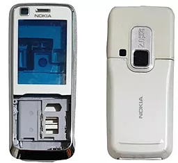 Корпус Nokia 6120c передняя и задняя панель Silver