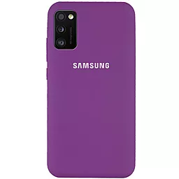 Чехол Epik Silicone Cover My Color Full Protective (AA) Samsung A415 Galaxy A41 Grape