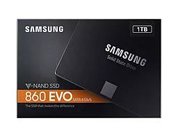 SSD Накопитель Samsung 860 EVO 1 TB (MZ-76E1T0BW) - миниатюра 4