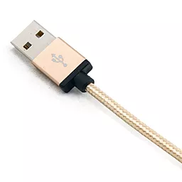 USB Кабель ExtraDigital Lightning Gold - мініатюра 4