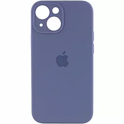 Чехол Silicone Case Full Camera для Apple iPhone 15 Lavender Grey