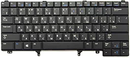 Клавіатура для ноутбуку Dell Latitude E5420, E6220, E6320, E6420, E6430 Black