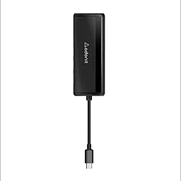 Мультипортовый USB Type-C хаб (концентратор) Adonit Nest 7-in-1 Hub Black (3183-17-07-A) - миниатюра 4