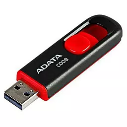 Флешка ADATA 16Gb C008 Black/Red USB 2.0 (AC008-16G-RKD) - миниатюра 2