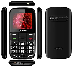 Мобильный телефон Astro A241 Black - миниатюра 3