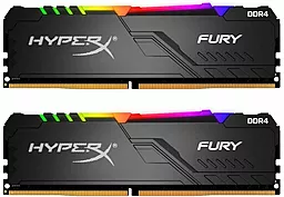 Оперативная память HyperX 32GB (2x16GB) DDR4 3000MHz Fury RGB (HX430C15FB3AK2/32)