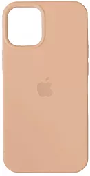 Чехол Silicone Case Full для Apple iPhone 12 Mini Pink Sand
