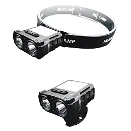 Фонарик Bailong Police SH-T808-2XPE+20SMD(white+red) - миниатюра 2