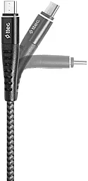 Кабель USB Ttec 2DKX03MS 10W 2A 1.5M micro USB Cable Black - миниатюра 4