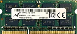 Оперативная память для ноутбука Micron 8GB SO-DIMM DDR3L 1600MHz (MT16KTF1G64HZ-1G6N1_)