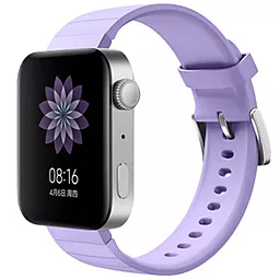 Змінний ремінець для розумного годинника Xiaomi Mi Watch/Haylou LS02/Amazfit Bip/Bip S/Bip Lite/Bip S Lite/Bip U/Amazfit GTS/GTS 2/GTR 42mm (704515) Light Purple
