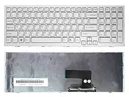 Клавиатура для ноутбука Sony Vaio VPC-EE VPCEE белая