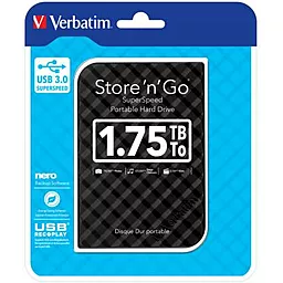 Внешний жесткий диск Verbatim Store 'n' Go 1.75TВ (53208) - миниатюра 4