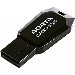 Флешка ADATA 32GB DashDrive UV100 Black USB 2.0 (AUV100-32G-RBK) - мініатюра 2