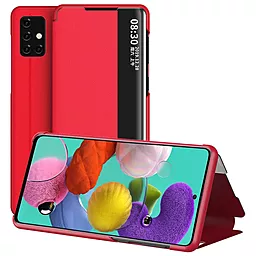 Чохол Epik Smart View Cover Samsung A715 Galaxy A71 Red