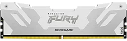 Оперативная память Kingston Fury 16 GB DDR5 6400 MHz Renegade Silver/White (KF564C32RW-16) - миниатюра 2
