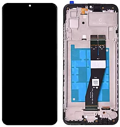 Дисплей Samsung Galaxy A03 A035 (163mm) с тачскрином и рамкой, Black