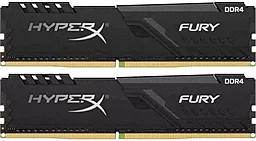 Оперативная память HyperX 32GB (2x16GB) DDR4 2400MHz Fury Black (HX424C15FB3K2/32)