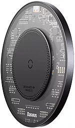 Беспроводное (индукционное) зарядное устройство Baseus Simple 2 Wireless Charger 15W 3A Black (CCJJ050001) - миниатюра 2