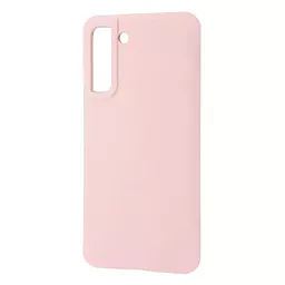 Чехол Wave Full Silicone Cover для Samsung Galaxy S21 FE (G990B) Pink Sand