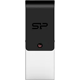 Флешка Silicon Power 64 GB USB 3.0/microUSB Mobile X31 OTG (SP064GBUF3X31V1K) Gray/Black