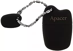 Флешка Apacer AH118 64GB (AP64GAH118B-1) Black - миниатюра 4