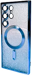 Чехол Cosmic CD Shiny Magnetic для Samsung Galaxy S24 Deep Blue