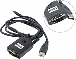 Шлейф (Кабель) STLab USB 1.1 A Male - RS-232 (COM) 1.5m, Chipset Prolific PL-2303HXD