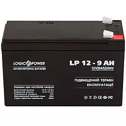 Акумуляторна батарея Logicpower 12V 9 Ah Silver (LP 12 - 9 AH Silver) AGM