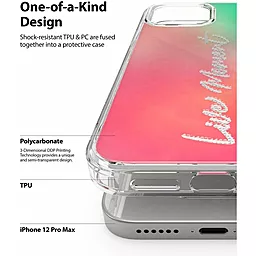 Чехол Ringke Fusion Desing Apple iPhone 12 Pro Max Live Moments (RCA4824) - миниатюра 3