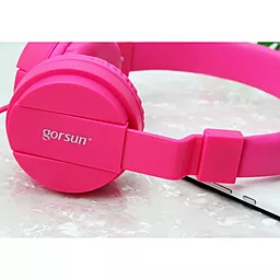 Навушники Gorsun GS-778 Pink - мініатюра 8