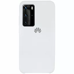 Чохол Epik Silicone Case для Huawei P40 Lite White