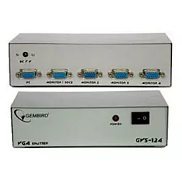 Видео сплиттер Cablexpert VGA на 4 порта (GVS124)