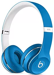 Наушники Beats Solo2 On-Ear Headphones Luxe Edition Blue - миниатюра 2