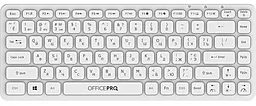 Клавіатура OfficePro SK790 White
